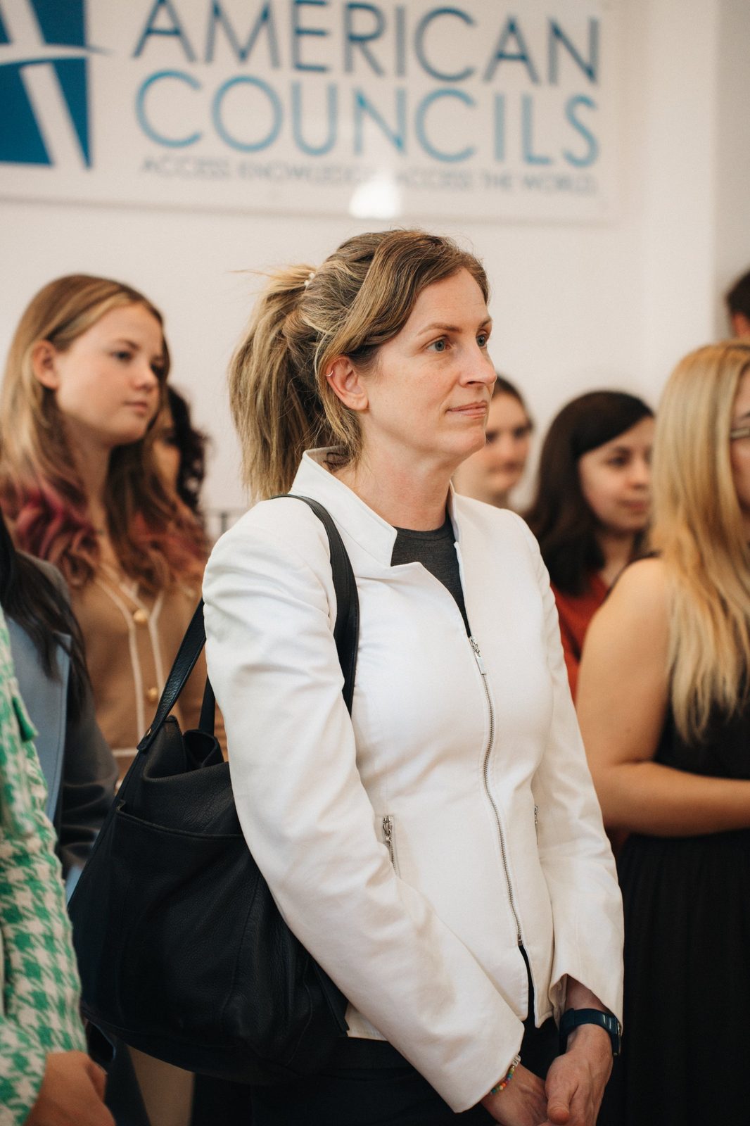 Guests listening during the launch event
